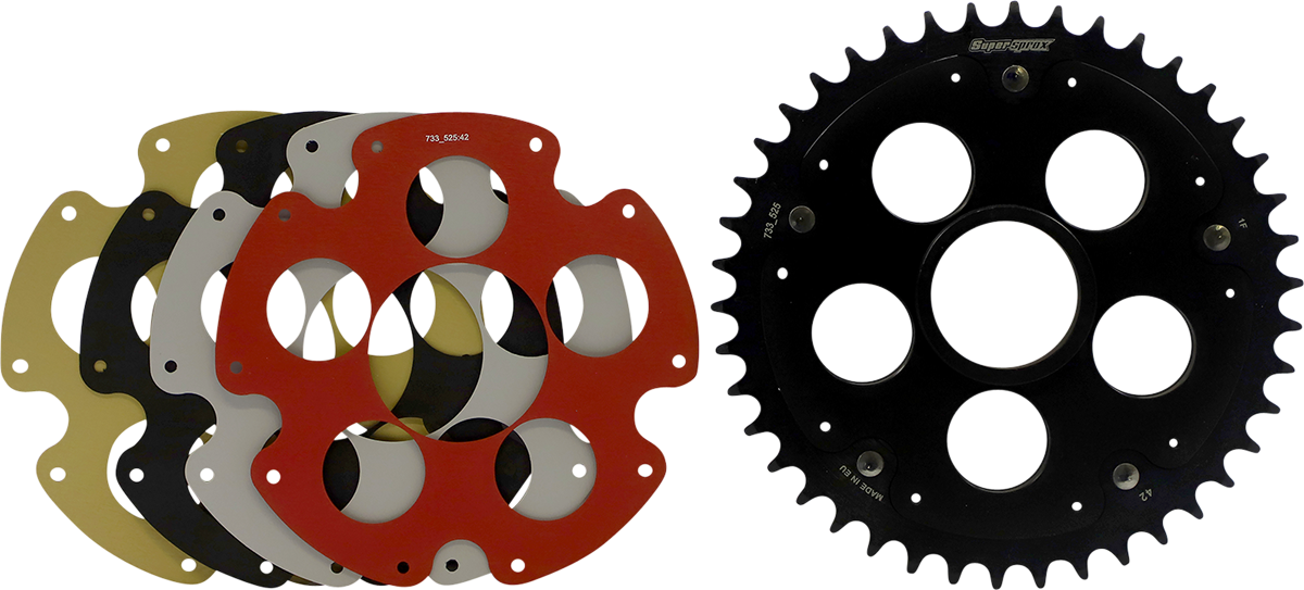MOOSE OFFROAD Dual Sprocket - 49 Tooth - Black - Honda - Image 2