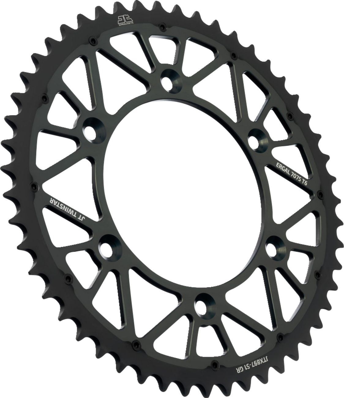SUPERSPROX Stealth Rear Sprocket - 50 Tooth - Gold - Kawasaki/Suzuki - Image 2