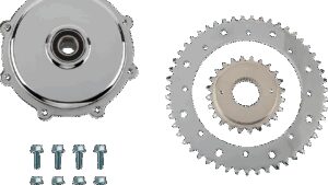 DRAG SPECIALTIES Conversion Sprocket Kit - Chrome - '09-'16