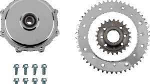 DRAG SPECIALTIES Conversion Sprocket Kit - Chrome - M8 Touring/Trike