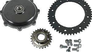 DRAG SPECIALTIES Conversion Sprocket Kit - Black - M8 Touring