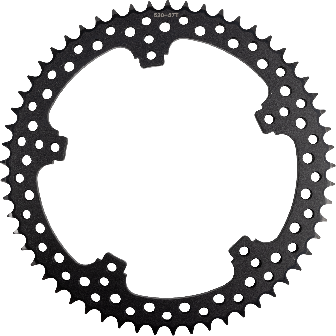 ARLEN NESS Rear Sprocket - Jagged - 57 Tooth - Black - FLT/FLH