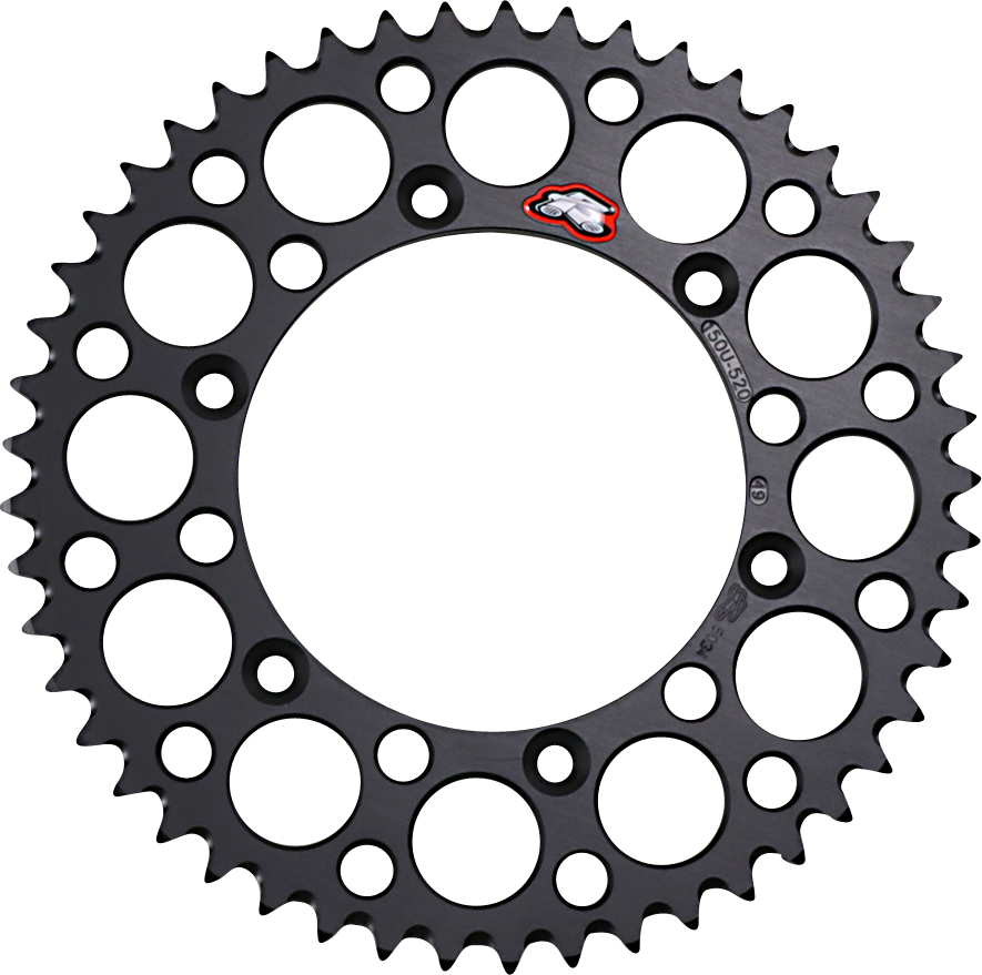 VORTEX Aluminum Sprocket - Silver - Rear - 44 Tooth - Image 2
