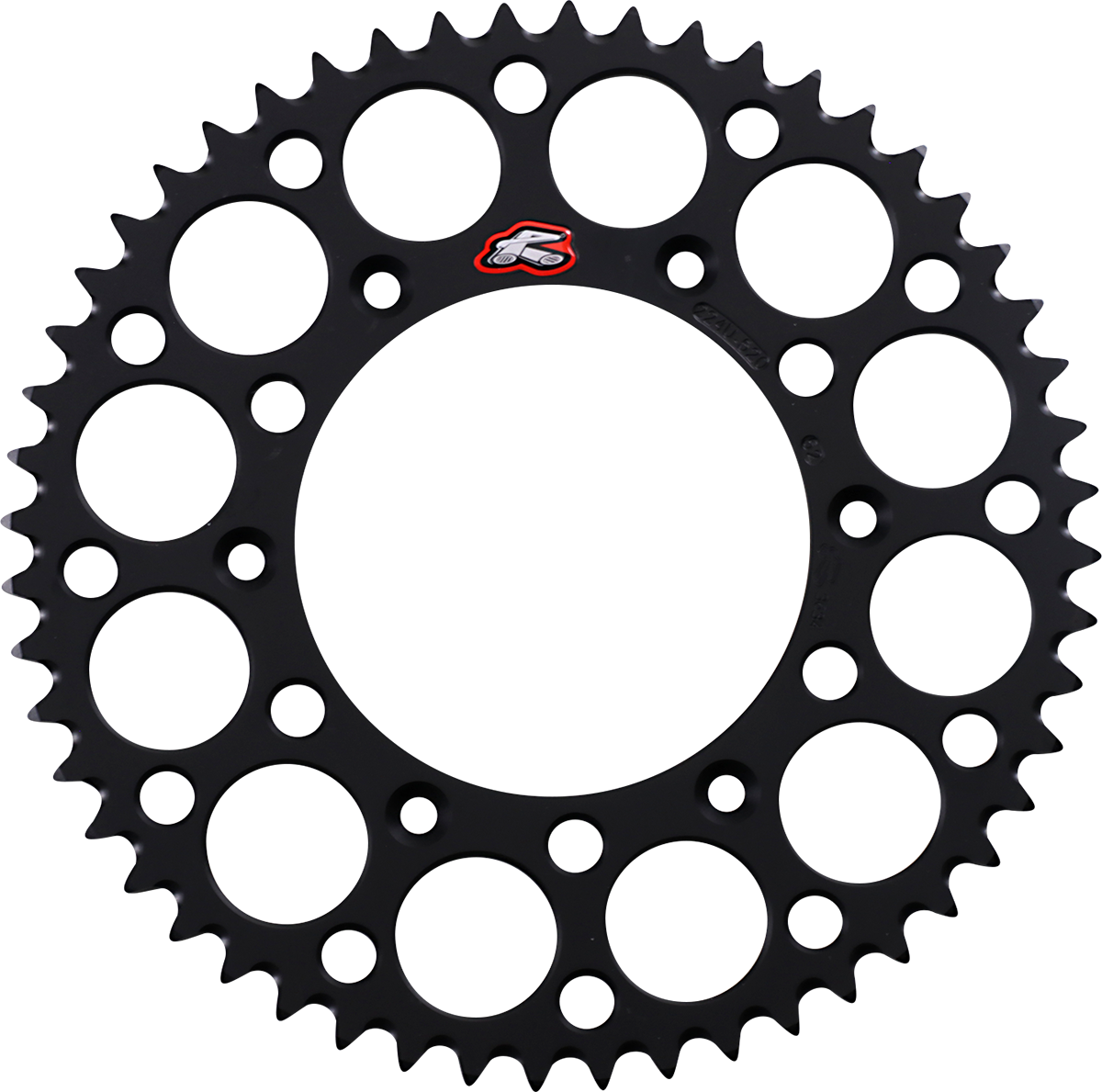 RENTHAL Rear Sprocket - Aluminum - 52 Tooth - Black - Gas Gas/Husqvarna/Husaberg/KTM