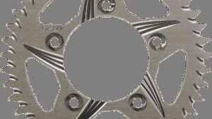 VORTEX Aluminum Sprocket - Silver - Rear - 43 Tooth