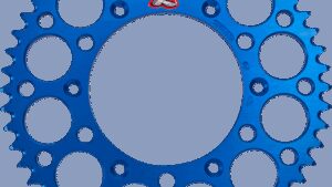 RENTHAL Rear Sprocket - Aluminum - 52 Tooth - Blue - Gas Gas/Husqvarna/Husaberg/KTM