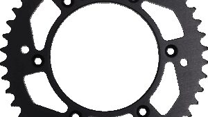 MOOSE OFFROAD Rear Sprocket - Aluminum - 46 Tooth - Black - Honda