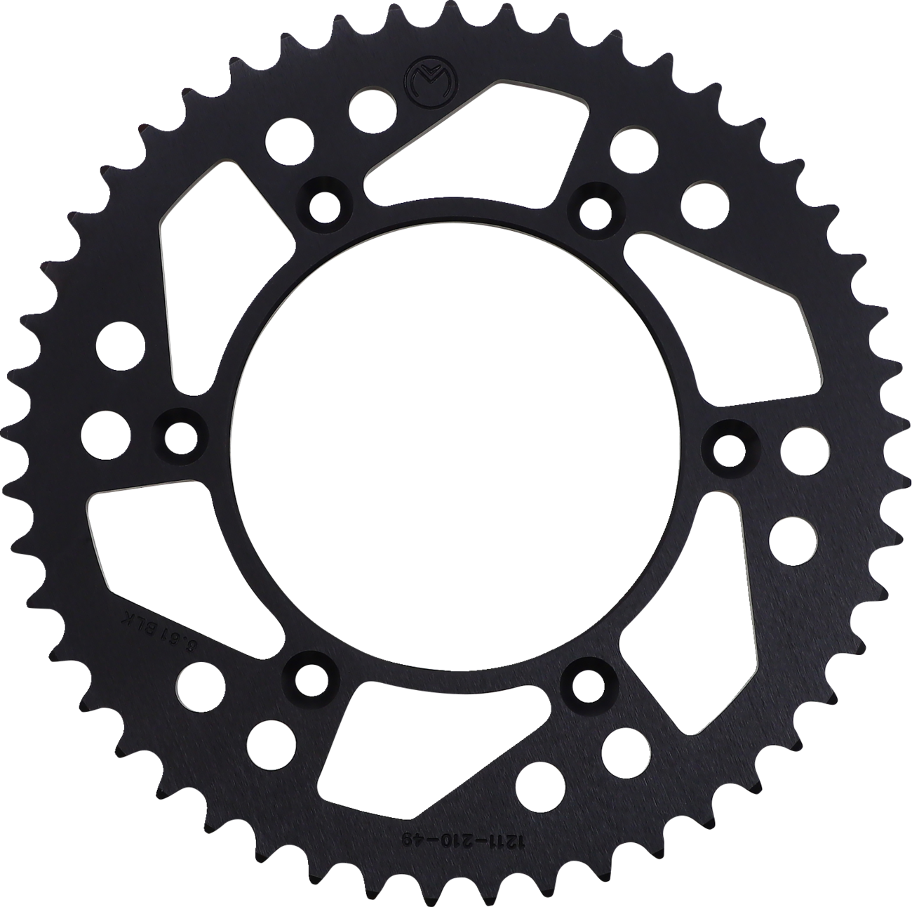 RENTHAL Rear Sprocket - Aluminum - 49 Tooth - Blue - Yamaha - Image 2
