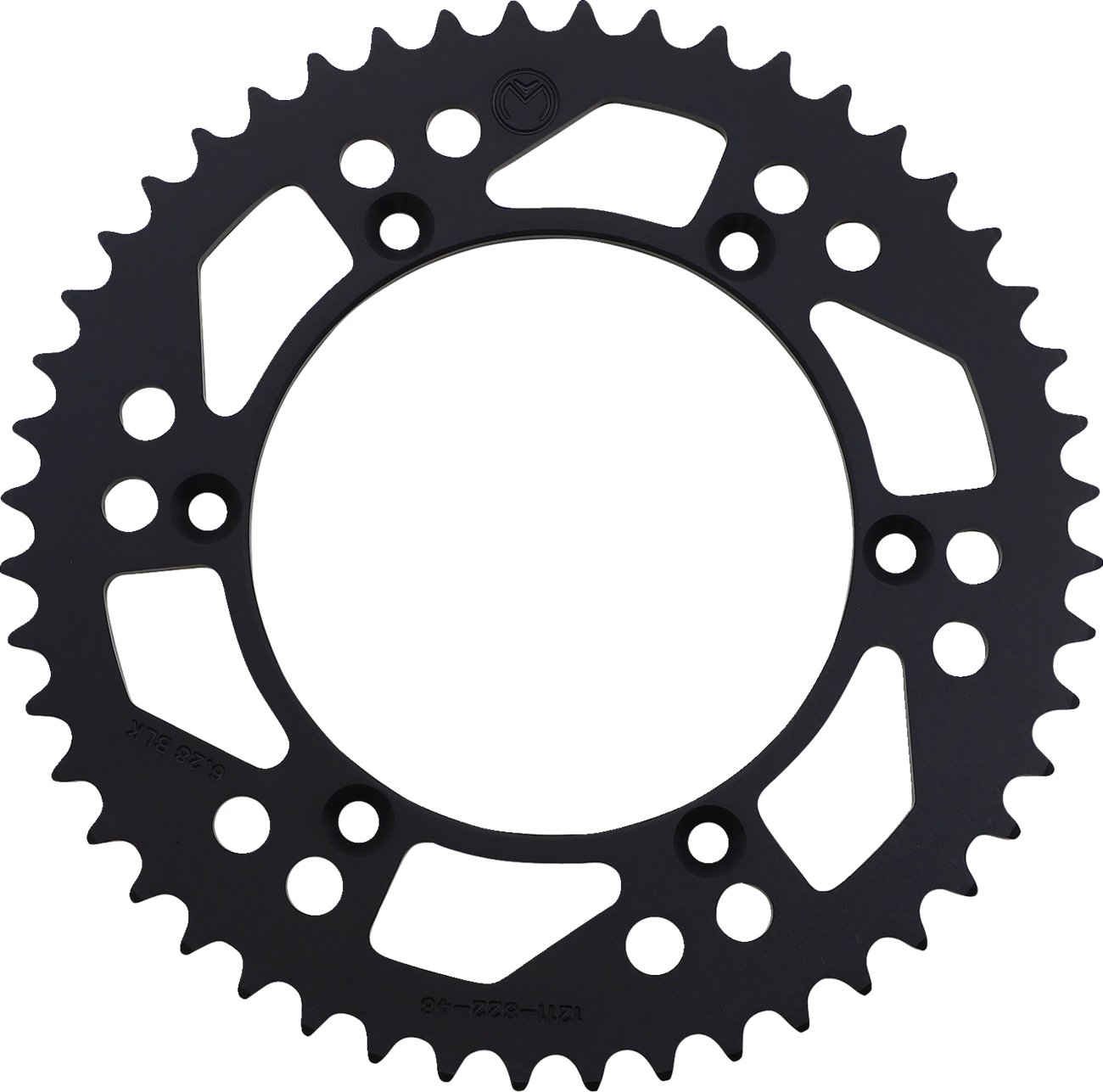 RENTHAL Rear Sprocket - Aluminum - 53 Tooth - Black - Honda - Image 2