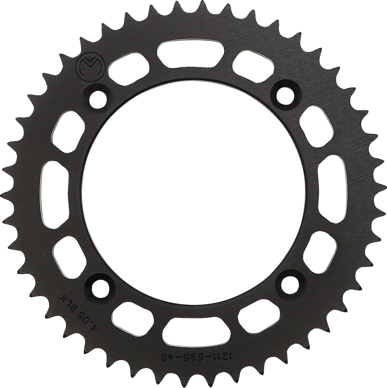 RENTHAL Rear Sprocket - Aluminum - 48 Tooth - Black - Suzuki/Yamaha - Image 2