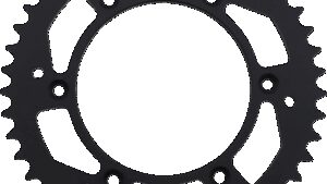 MOOSE OFFROAD Rear Sprocket - Aluminum - 45 Tooth - Black - Husaberg/Husqvarna/KTM