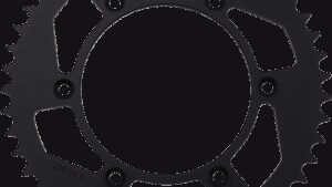 MOOSE OFFROAD Rear Sprocket - Aluminum - 47 Tooth - Black - Husaberg/Husqvarna/KTM