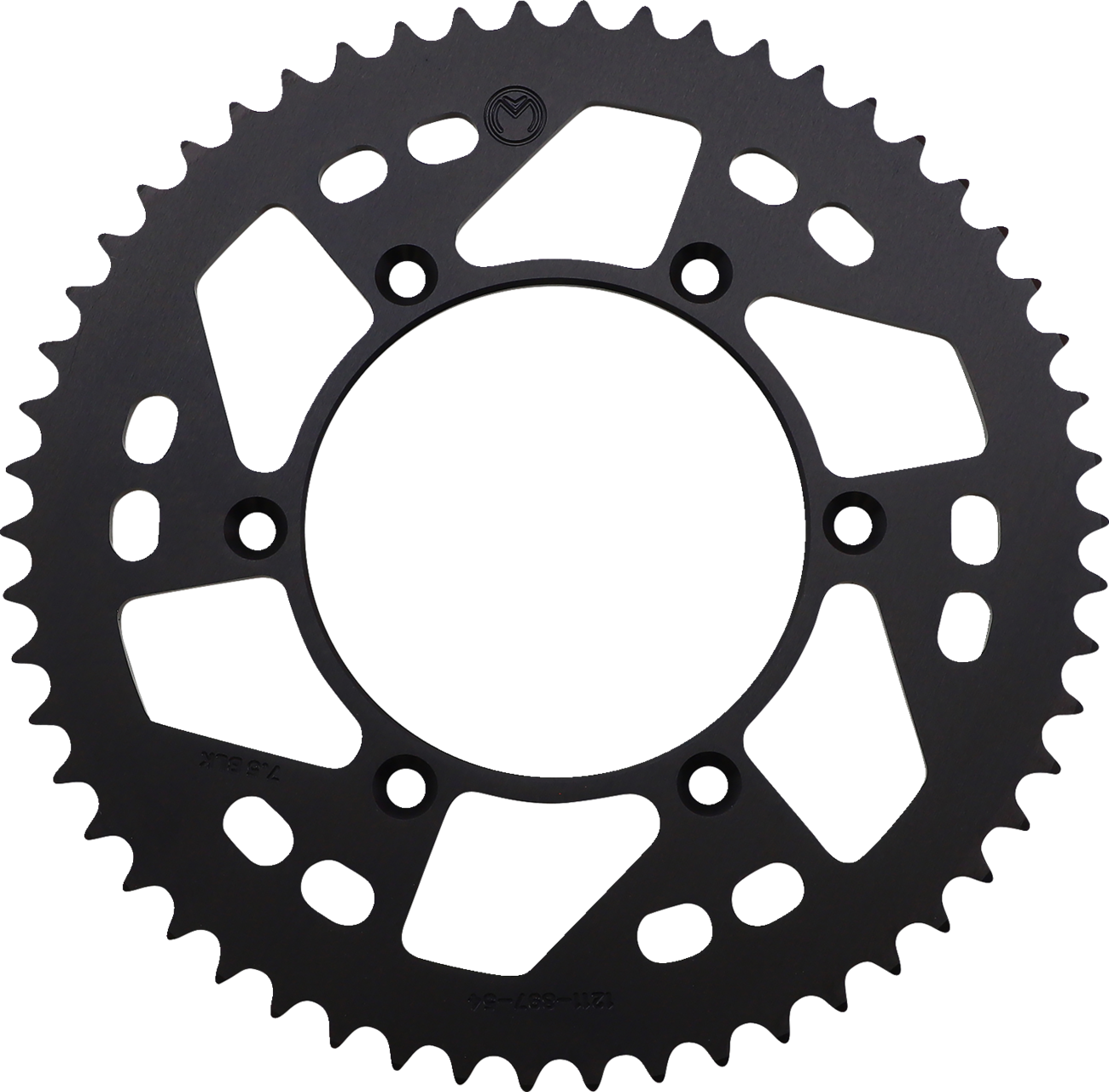 RENTHAL Rear Sprocket - Aluminum - 52 Tooth - Black - Kawasaki - Image 2