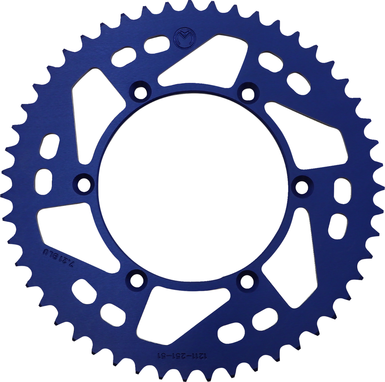 MOTO-MASTER 7075 Aluminum Rear Sprocket - 50 Tooth - Black - Kawasaki/Suzuki - Image 2
