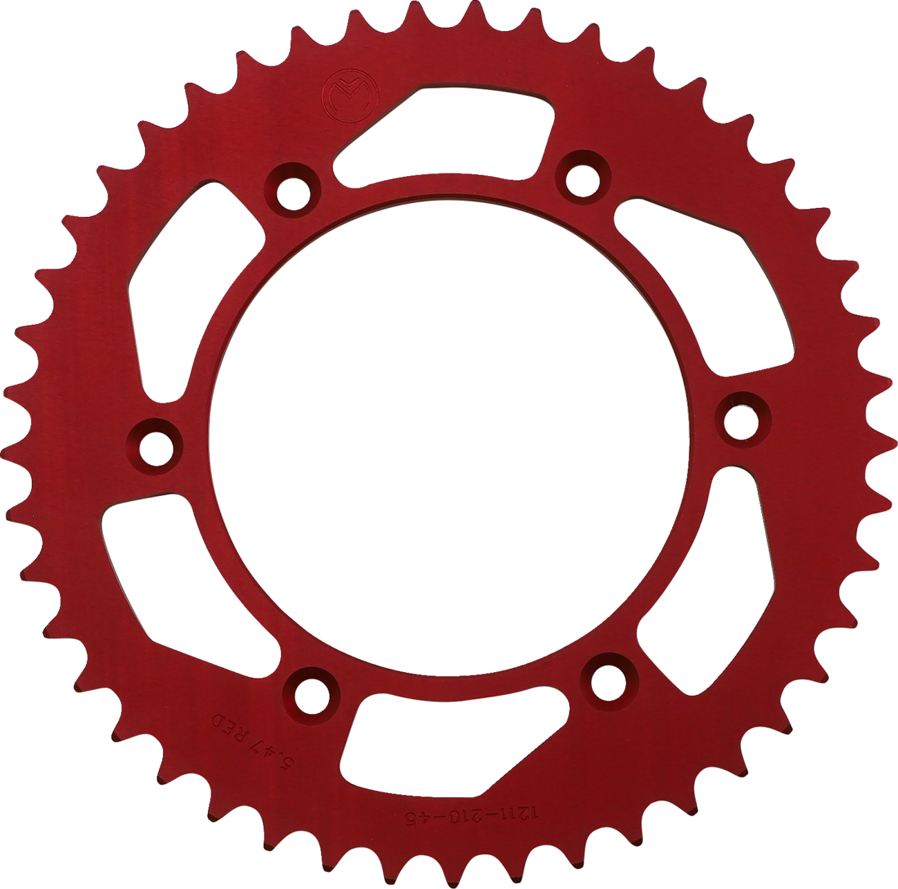 MOOSE OFFROAD Rear Sprocket - Aluminum - 48 Tooth - Black - Kawasaki/Suzuki - Image 2