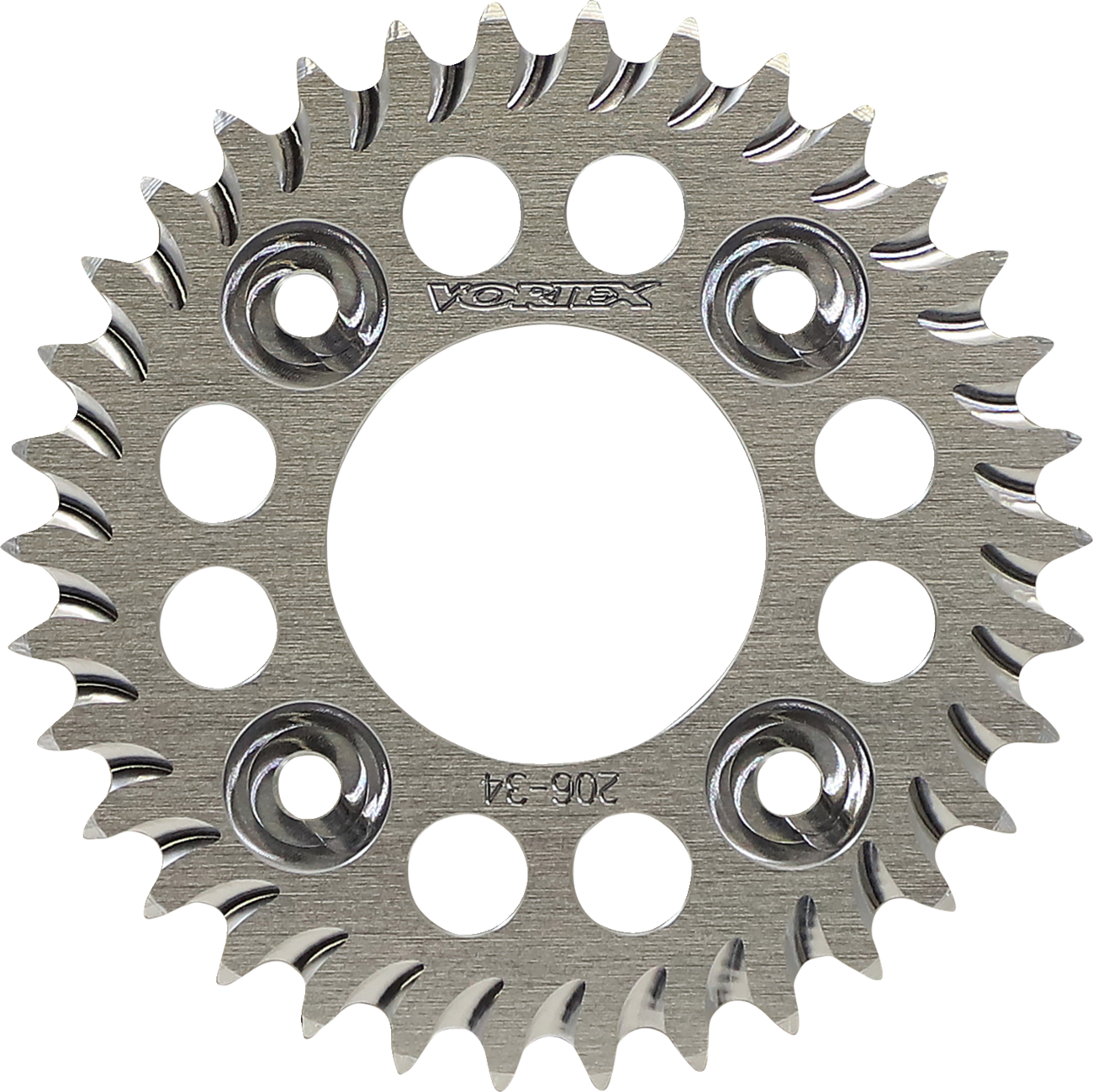 MOTO-MASTER Fusion Series Dual Ring Rear Sprocket - 50 Tooth - Orange - Image 2