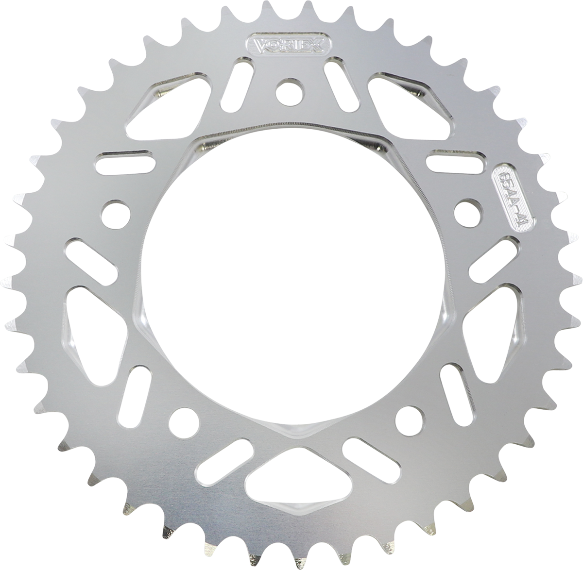 MOOSE OFFROAD Rear Sprocket - Aluminum - 45 Tooth - Red - Honda - Image 2