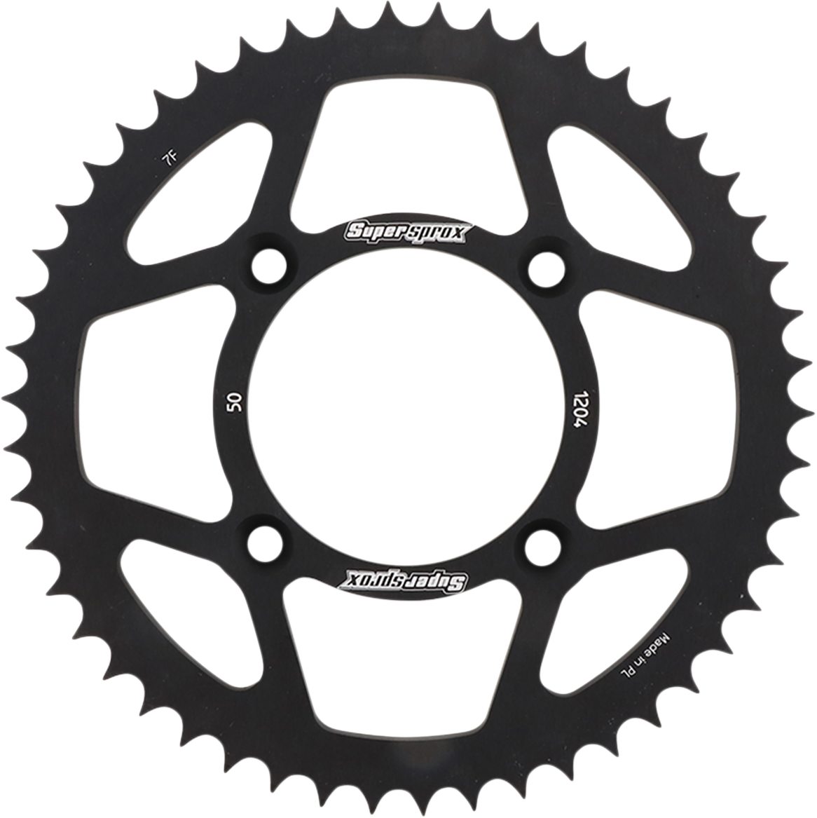 MOOSE OFFROAD Rear Sprocket - Aluminum - 45 Tooth - Black - Honda - Image 2