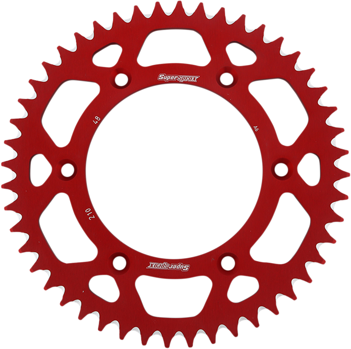 SUPERSPROX Rear Sprocket - Red - Honda - 48 Tooth