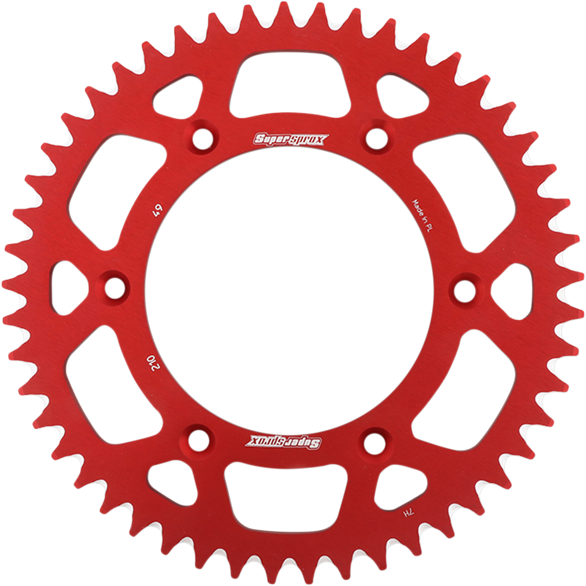 RENTHAL Rear Sprocket - Aluminum - 49 Tooth - Green - Kawasaki - Image 2