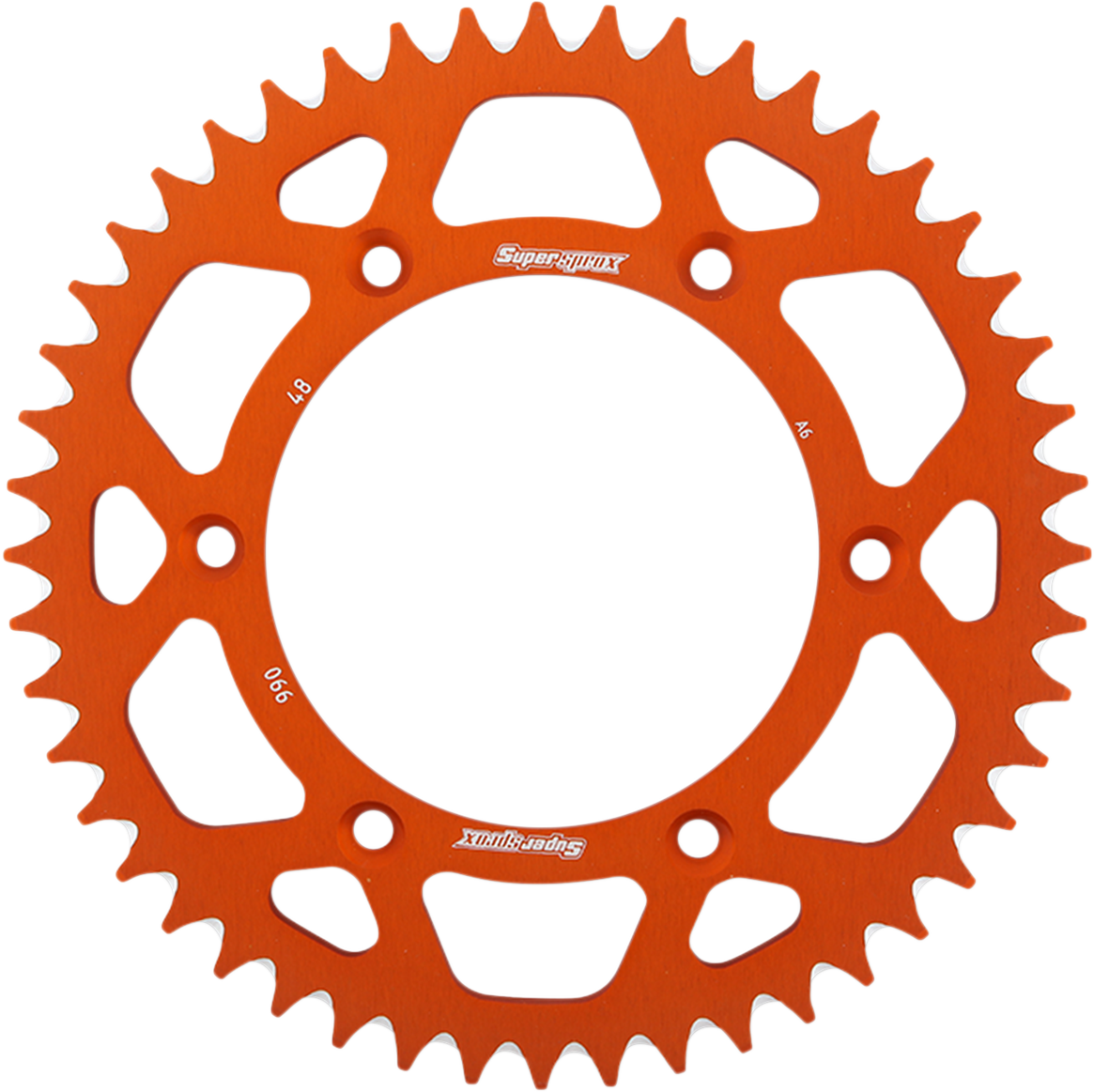 SUPERSPROX Rear Sprocket - Orange - KTM/Husqvarna/Husaberg - 48 Tooth