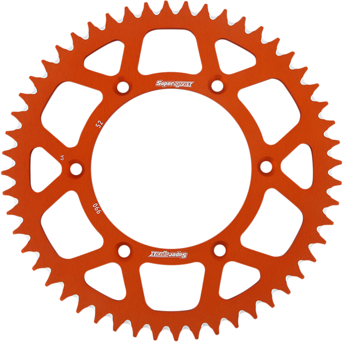 RENTHAL Rear Sprocket - Aluminum - 52 Tooth - Black - Honda - Image 2