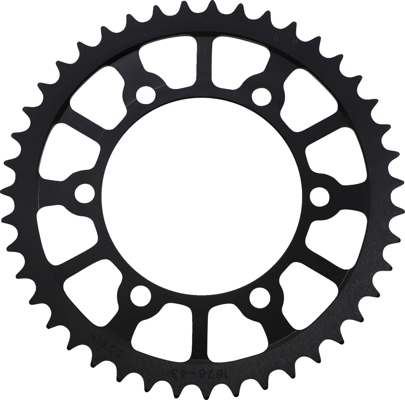 MOTO-MASTER 7075 Aluminum Rear Sprocket - 52 Tooth - Red - Image 2