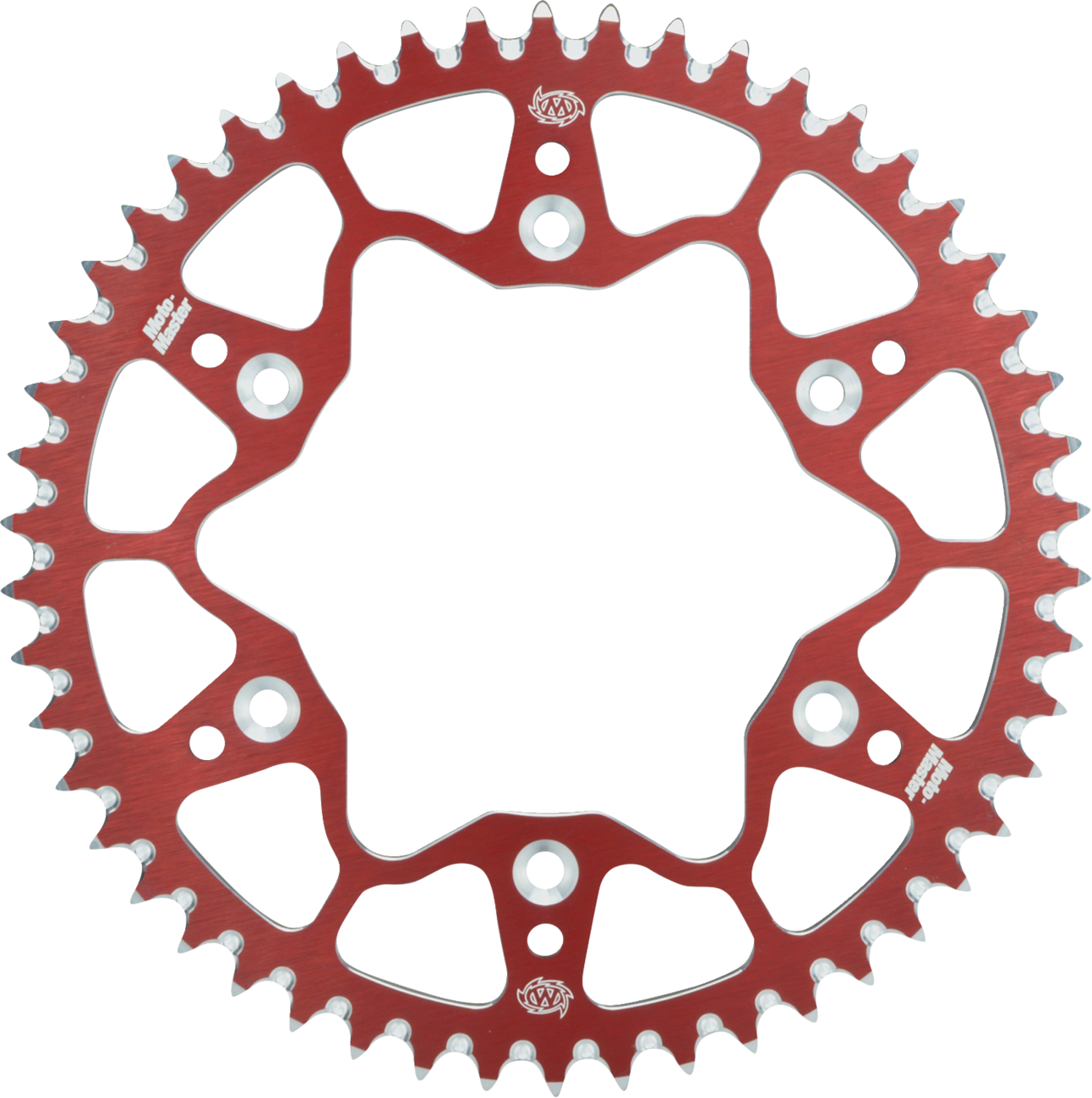 MOTO-MASTER 7075 Aluminum Rear Sprocket - 48 Tooth - Red
