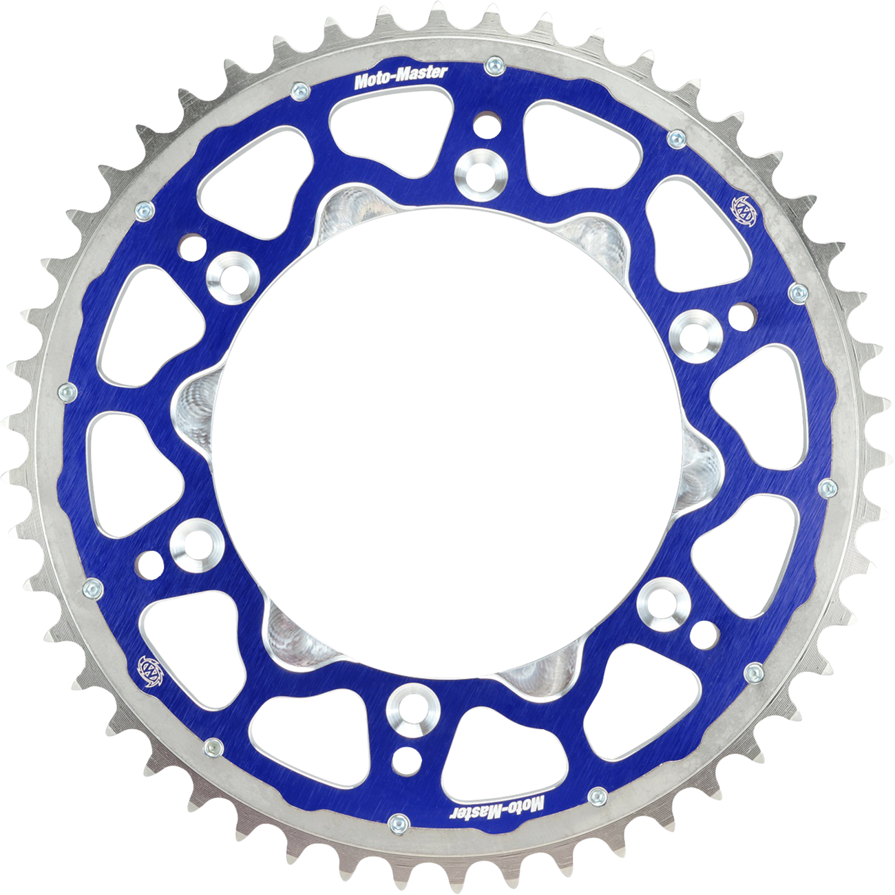 MOTO-MASTER 7075 Aluminum Rear Sprocket - 52 Tooth - Red - Image 2