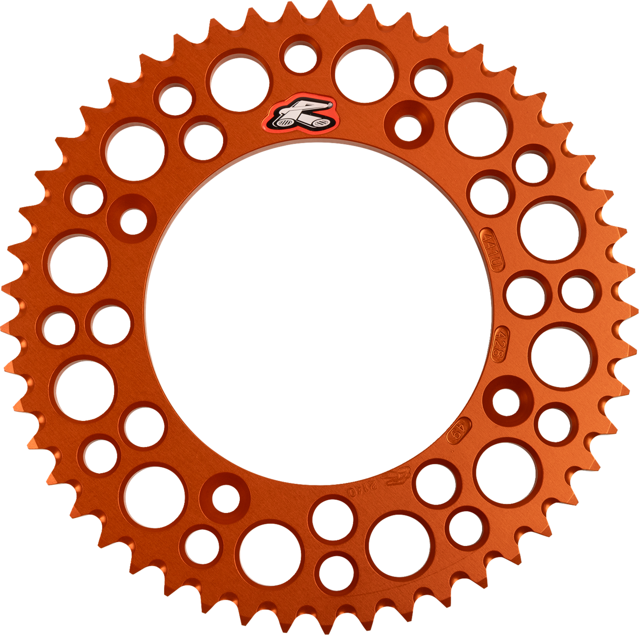 VORTEX Rear Sprocket - Aluminum - 40 Tooth - Silver - Grom - Image 2