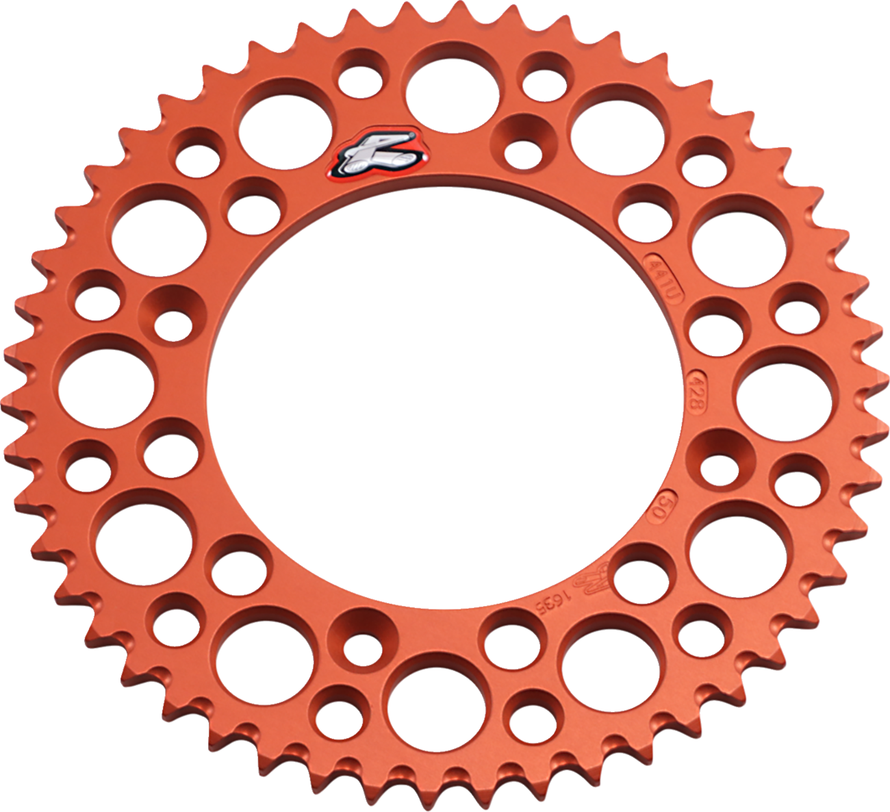 VORTEX Rear Sprocket - Aluminum - 39 Tooth - Silver - Honda - Image 2