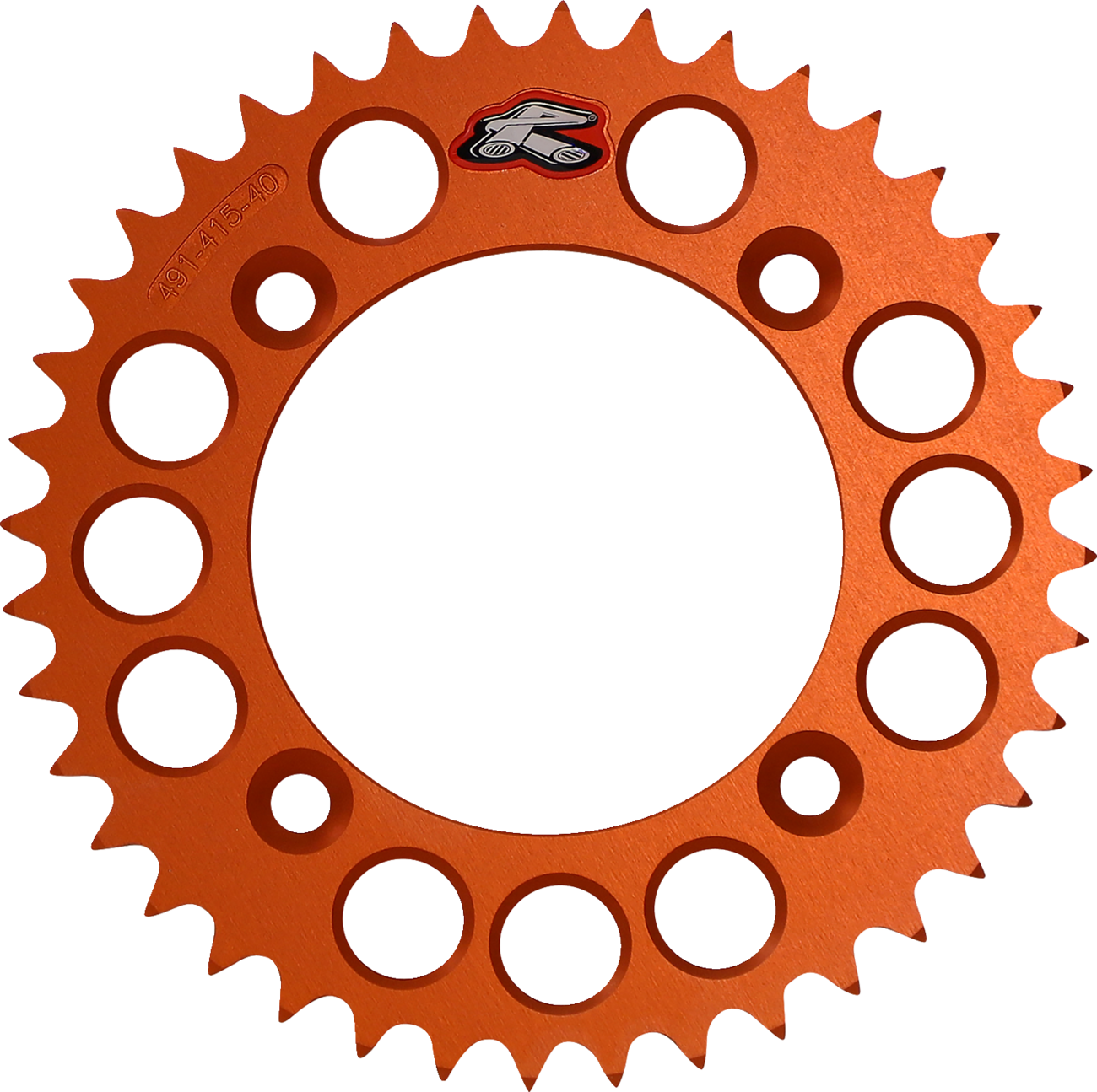 VORTEX Rear Sprocket - Aluminum - 38 Tooth - Silver - Honda - Image 2