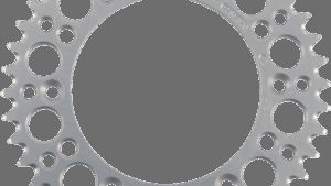 RENTHAL Rear Sprocket - Aluminum - 42 Tooth - Silver - Gas Gas/Husqvarna/Husaberg/KTM