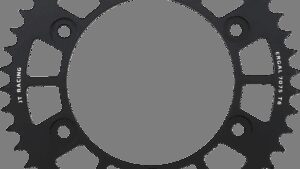 JT SPROCKETS Rear Sprocket - Honda - Black - 46 Tooth