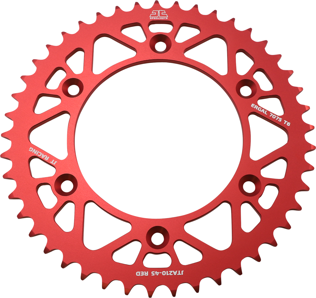 JT SPROCKETS Rear Sprocket - Honda - Red - 45 Tooth