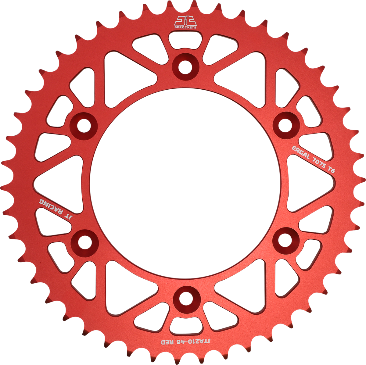 JT SPROCKETS Rear Sprocket - Honda - Red - 46 Tooth