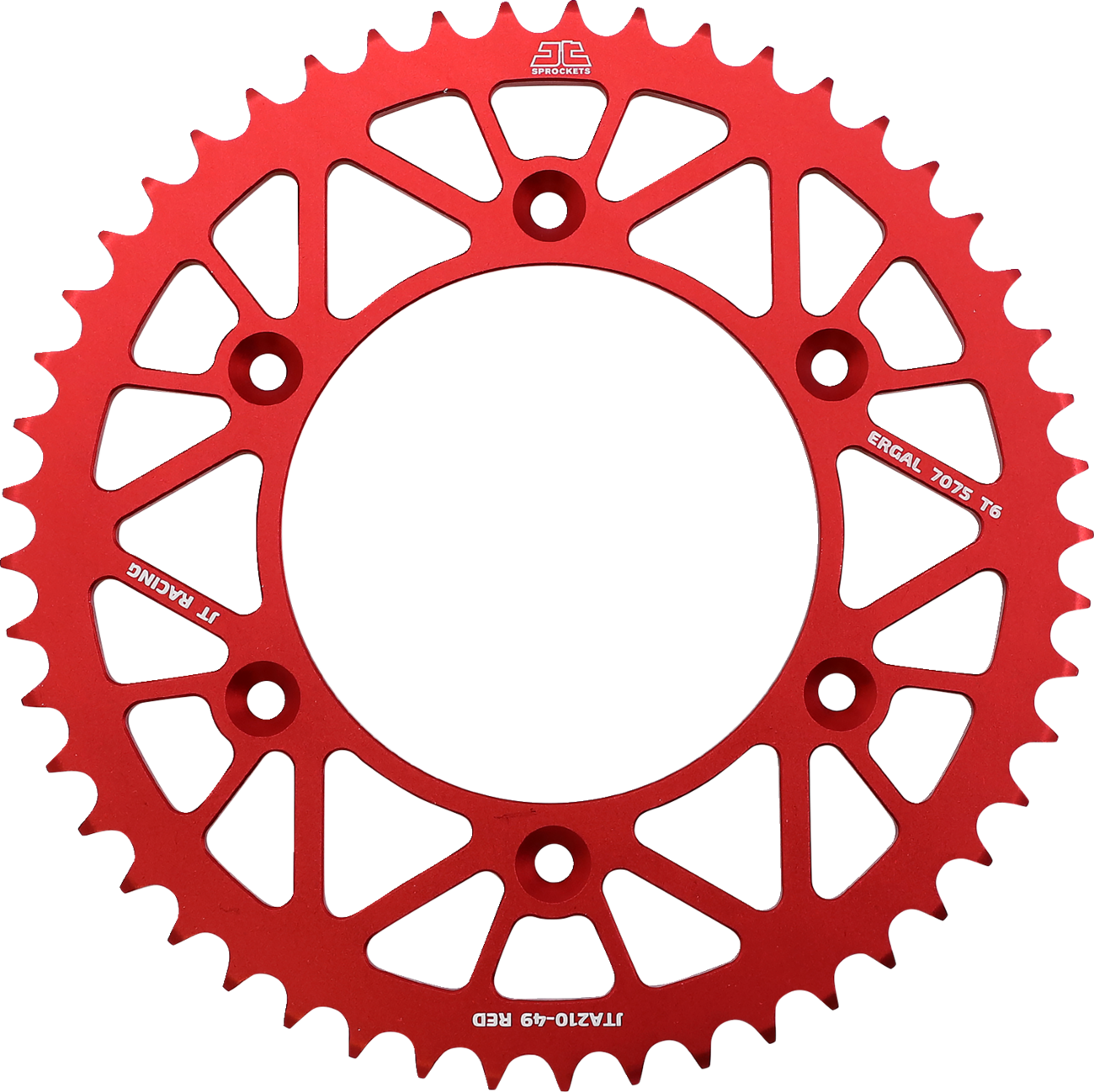 MOTO-MASTER 7075 Aluminum Rear Sprocket - 51 Tooth - Blue - TM - Image 2