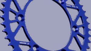 JT SPROCKETS Rear Sprocket - Blue - 48 Tooth - Yamaha