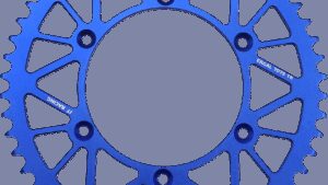 JT SPROCKETS Rear Sprocket - Yamaha - Blue - 52 Tooth