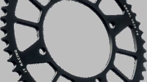 JT SPROCKETS Rear Sprocket - Black - 51 Tooth - Kawasaki