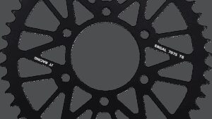 JT SPROCKETS Rear Sprocket - Kawasaki - Black - 47 Tooth