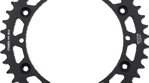 JT SPROCKETS Rear Sprocket - Black - 44 Tooth - Yamaha