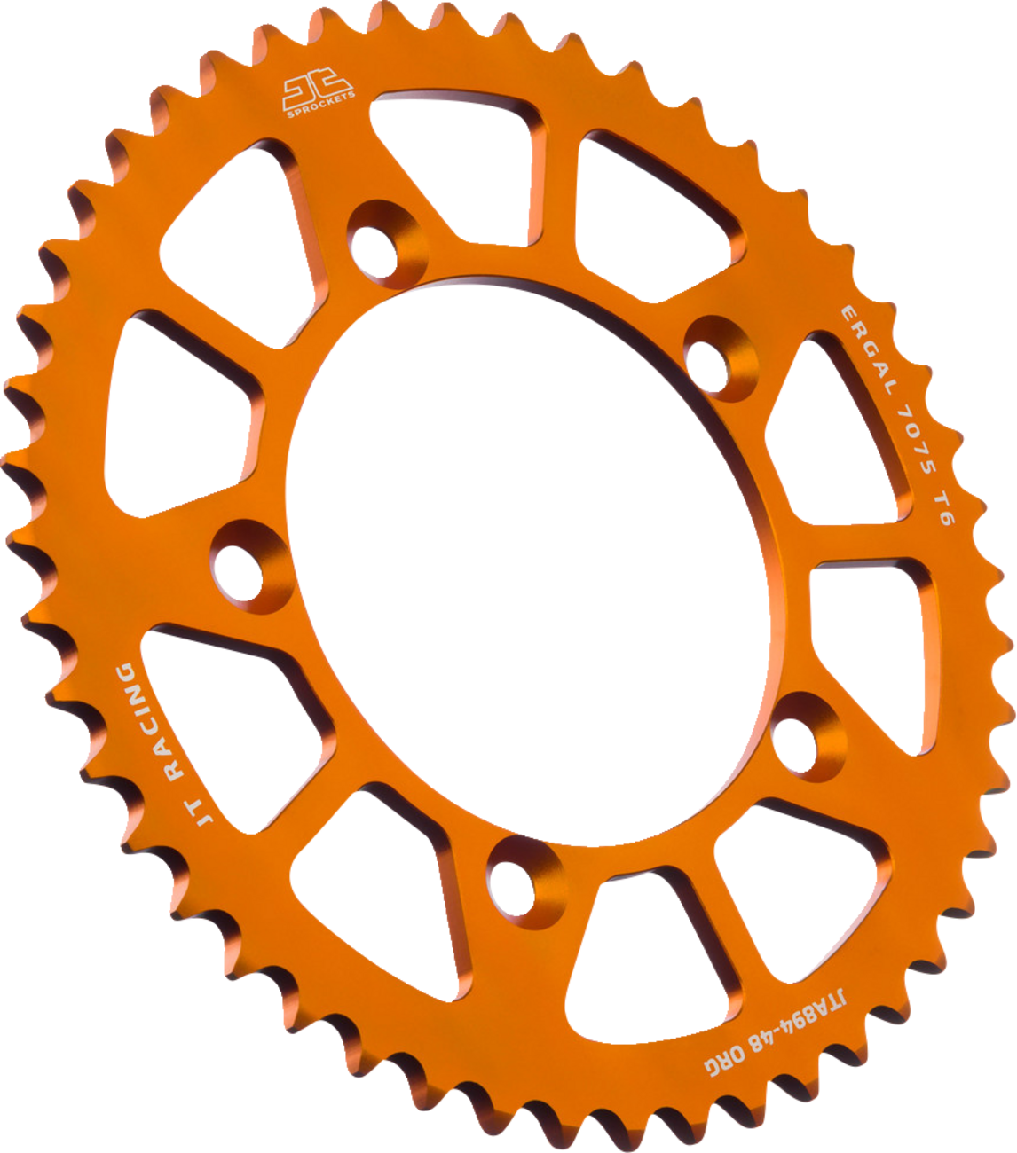 JT SPROCKETS Rear Sprocket - Orange - 48 Tooth - KTM