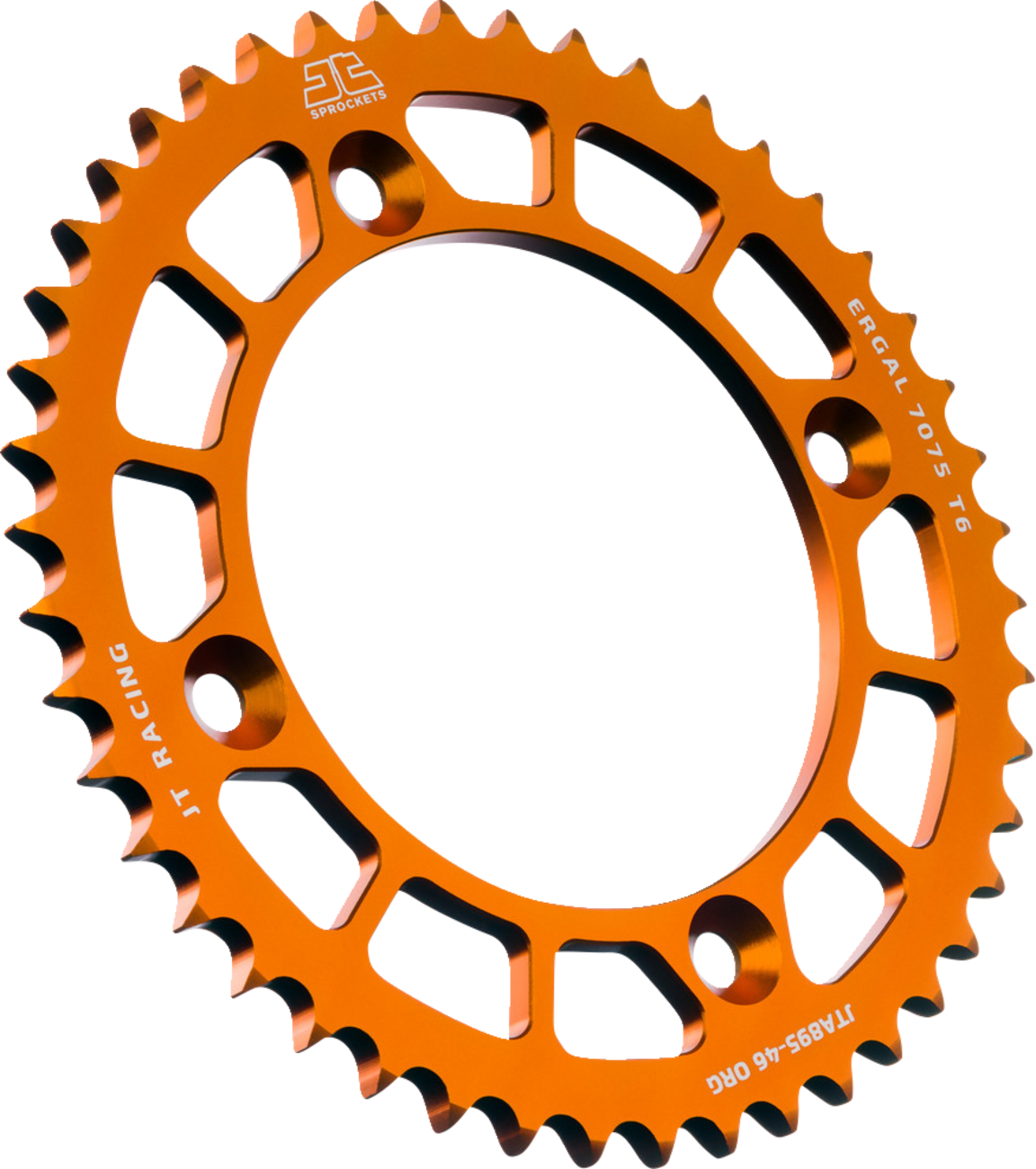 JT SPROCKETS Rear Sprocket - Orange - 46 Tooth - KTM