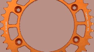 JT SPROCKETS Rear Sprocket - Orange - 41 Tooth