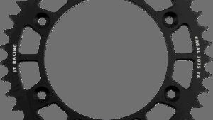 JT SPROCKETS Rear Sprocket - Black - 41 Tooth