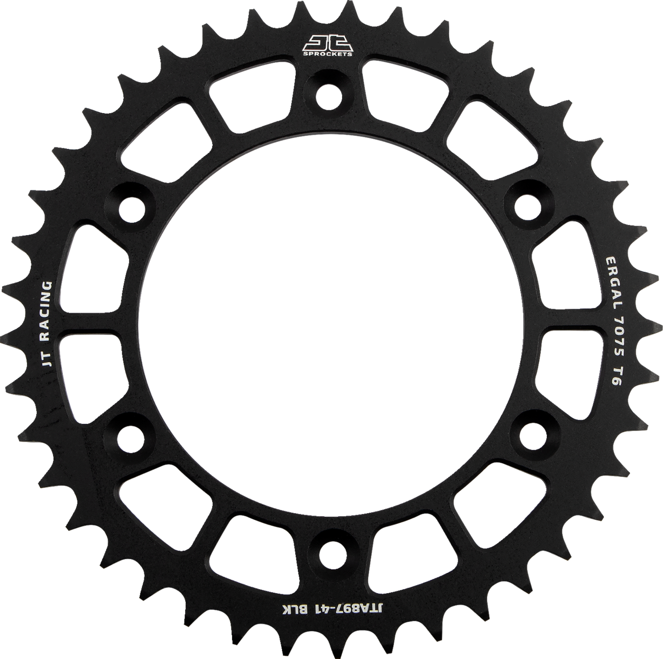 JT SPROCKETS Rear Sprocket - Red - 40 Tooth - Honda - Image 2