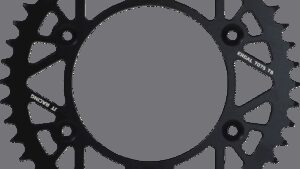 JT SPROCKETS Rear Sprocket - Black - 46 Tooth