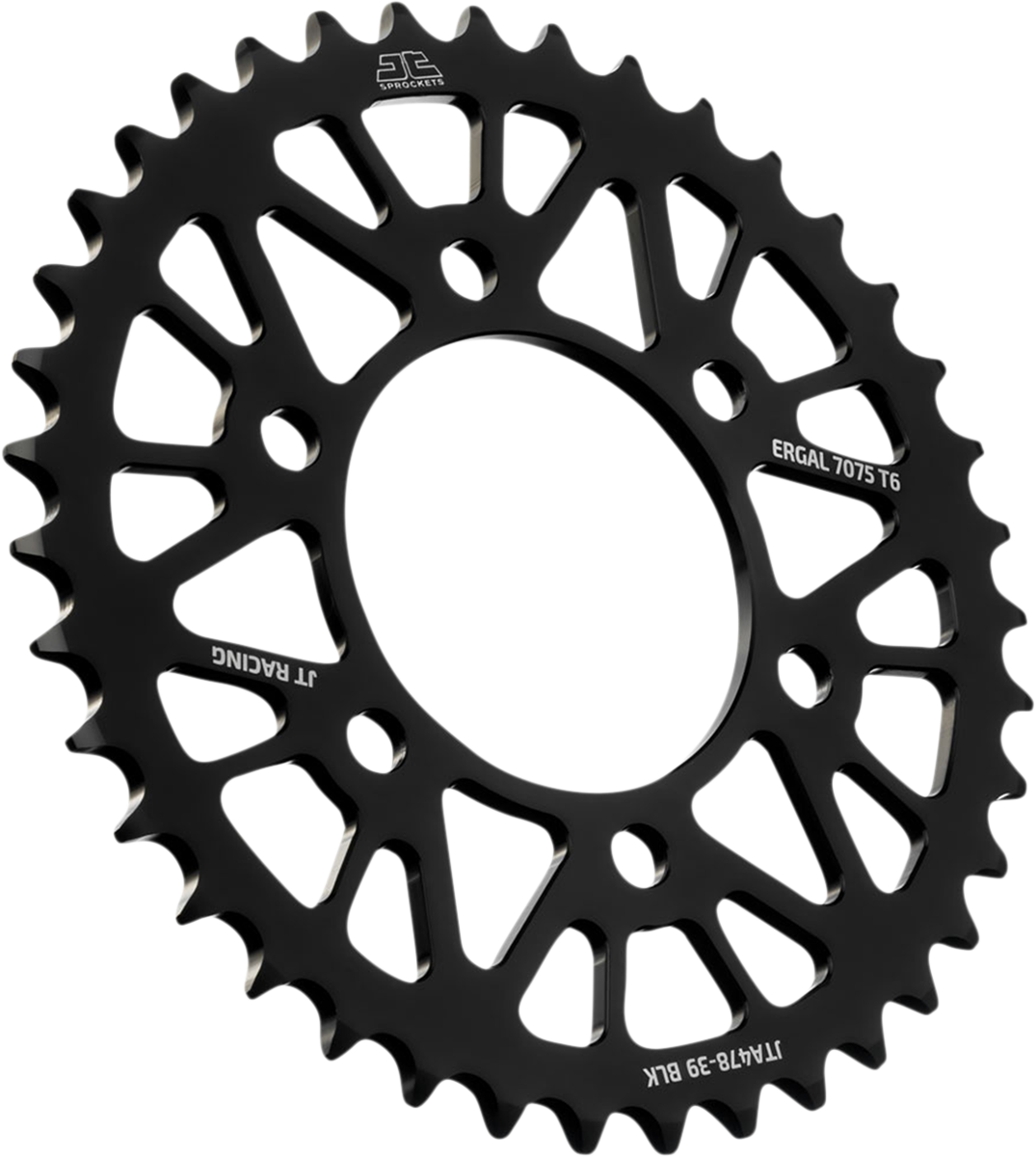 JT SPROCKETS Rear Sprocket - Kawasaki - Black - 39-Tooth