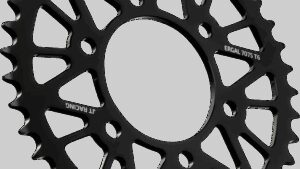 JT SPROCKETS Rear Sprocket - Kawasaki - Black - 41-Tooth